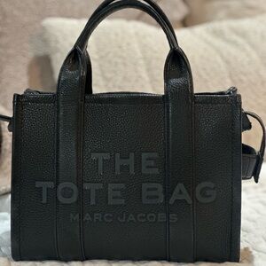 Marc Jacobs Black Textured Tote